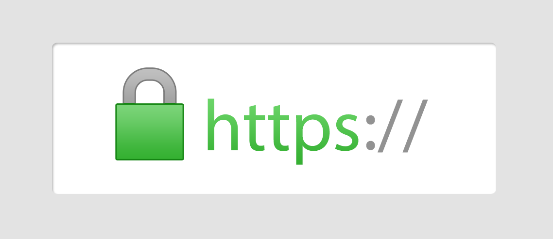 Chrome will display a green padlock in the link bar when a site is using HTTPS, assuring users it's using the latest security protocol.